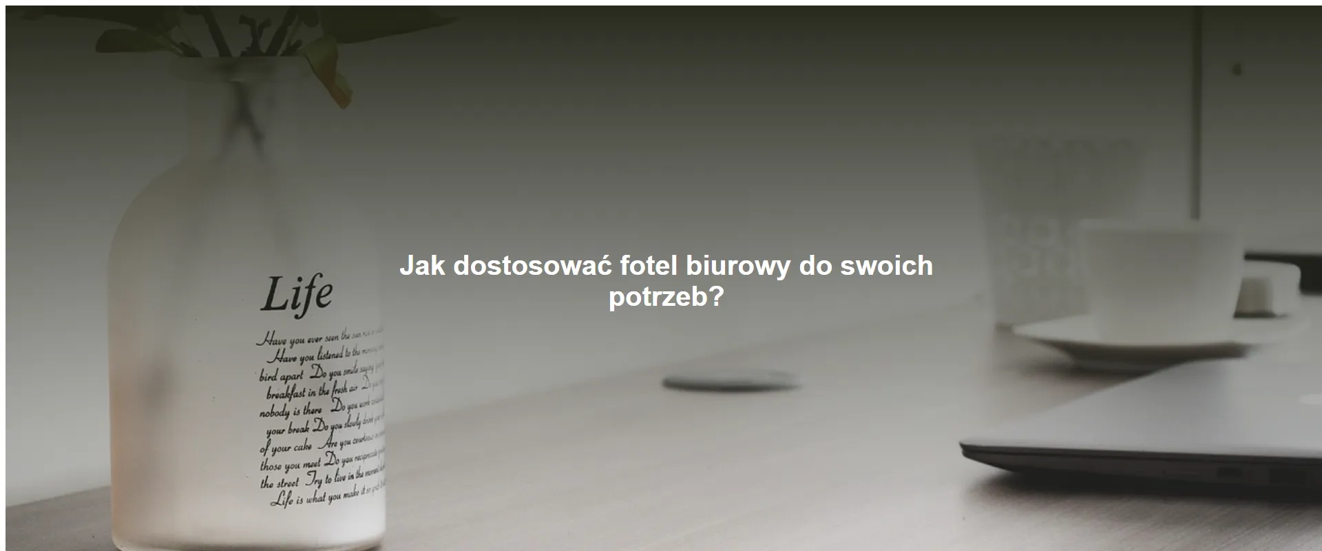 Jak dostosować fotel biurowy do swoich potrzeb?