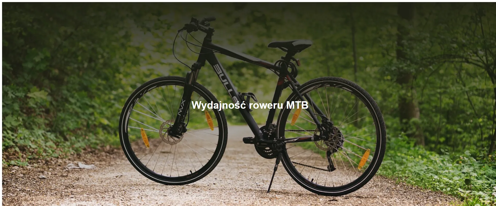 Wydajność roweru MTB