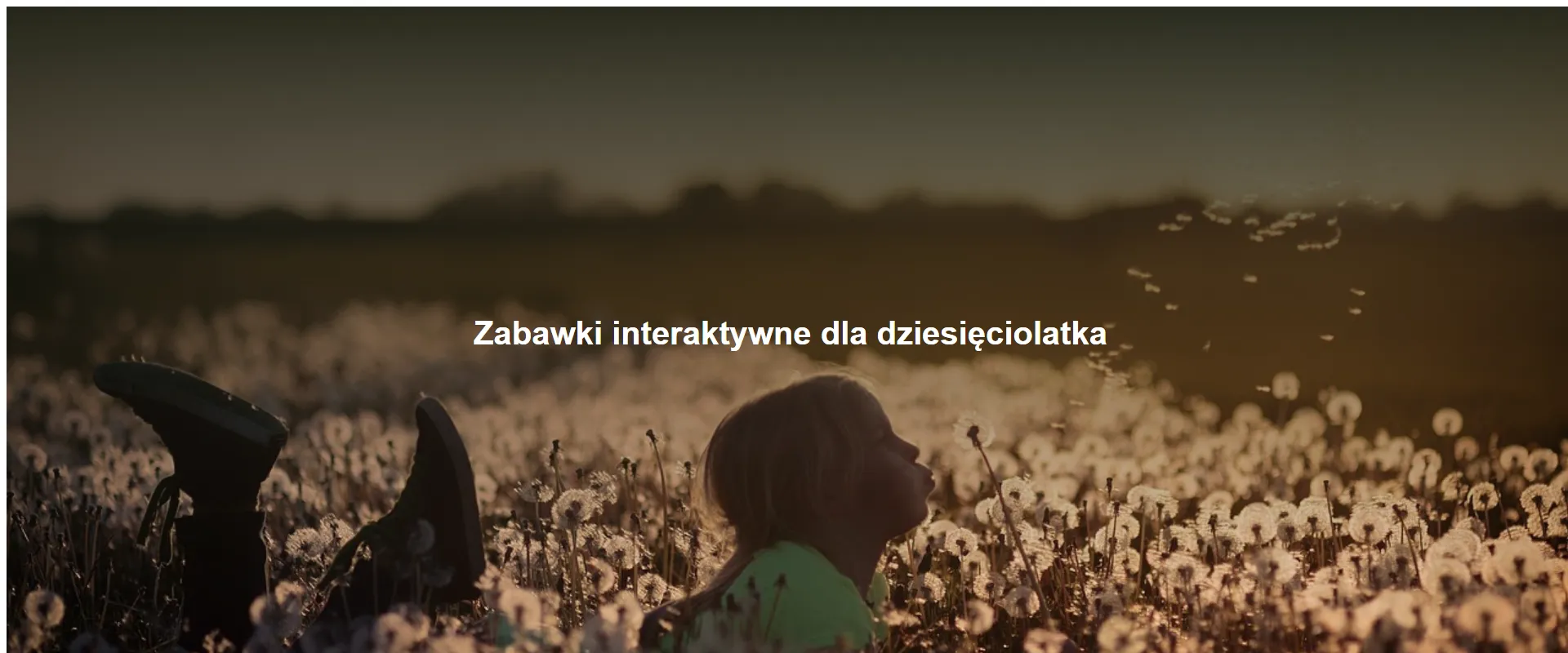 Zabawki interaktywne dla dziesięciolatka